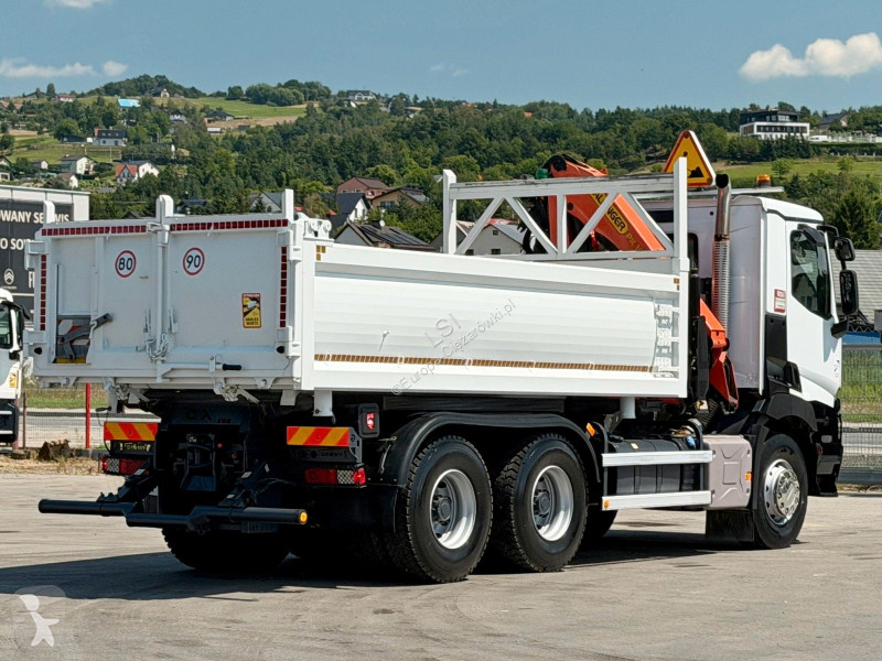 Camión Renault C 380* KIPPER 5,20 m* KRAN/FUNK...