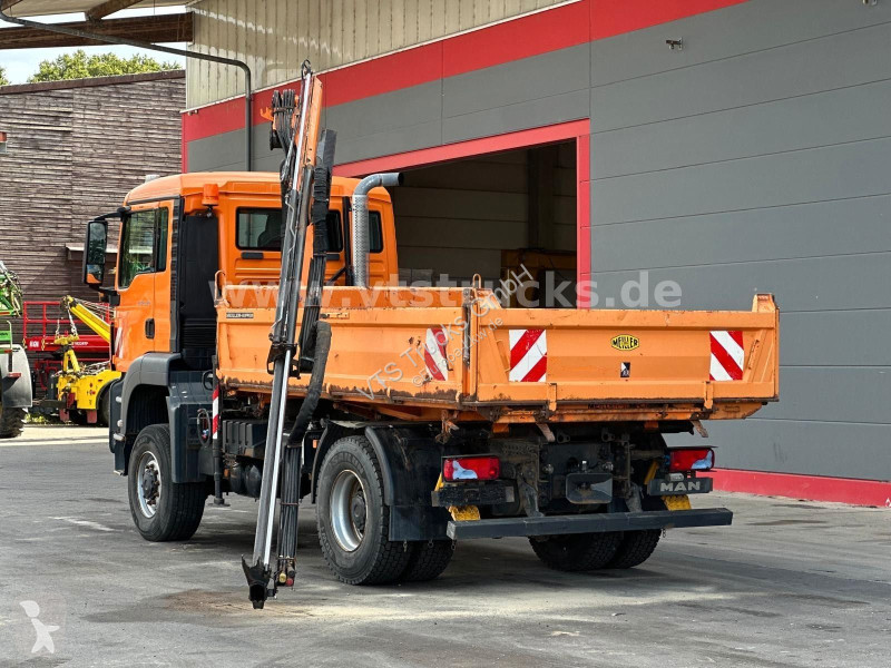 شاحنة MAN TGS 4x4 BL Meiller-DSK,Palfinger...