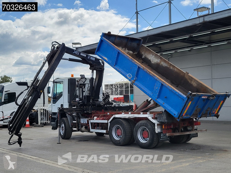 شاحنة Iveco 310 6X4 HIAB 122 Duo Kran Crane 8m3...