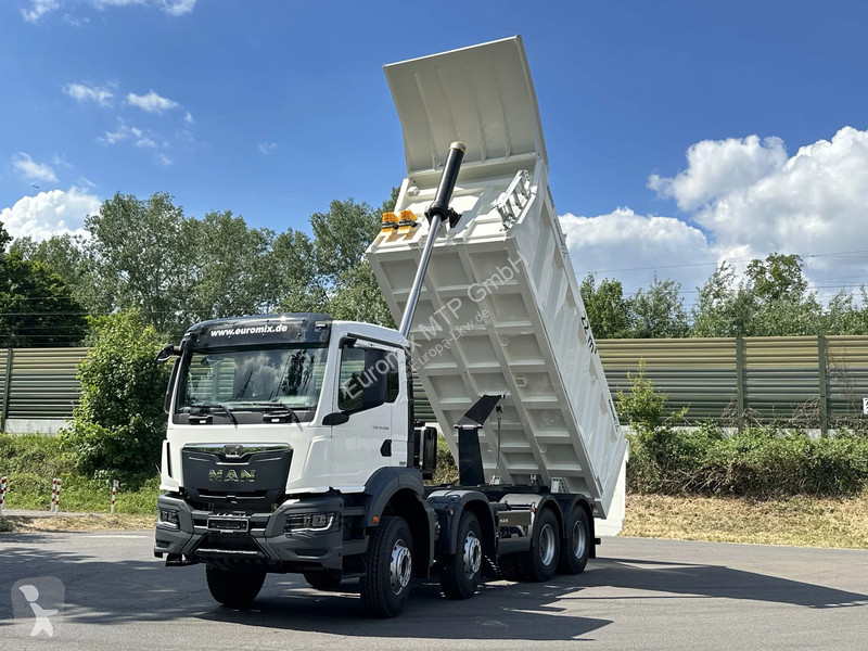 شاحنة MAN TGS TGS 8x4 EuromixMTP 22m³ Eckige Mulde