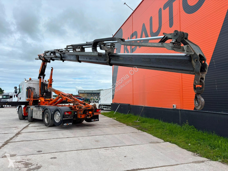 شاحنة Scania 8x2*6 FASSI F290 / AJK 20 ton...