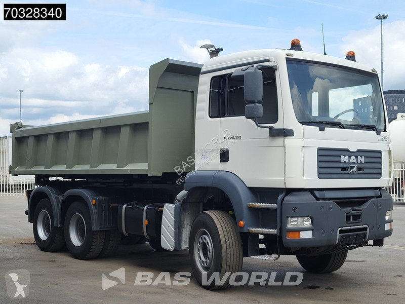 شاحنة MAN 26.390 6X4 10m3 2-way tipper...