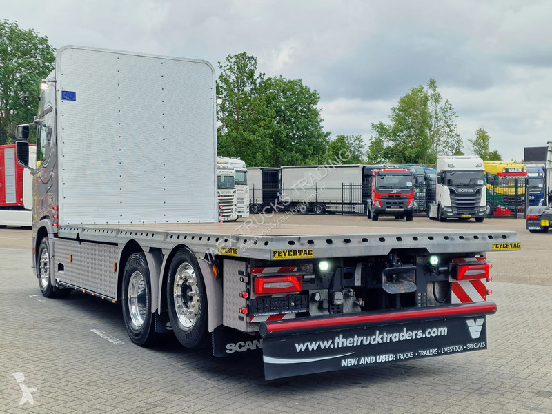 شاحنة Scania R660 V8 NS retarder - full air -...