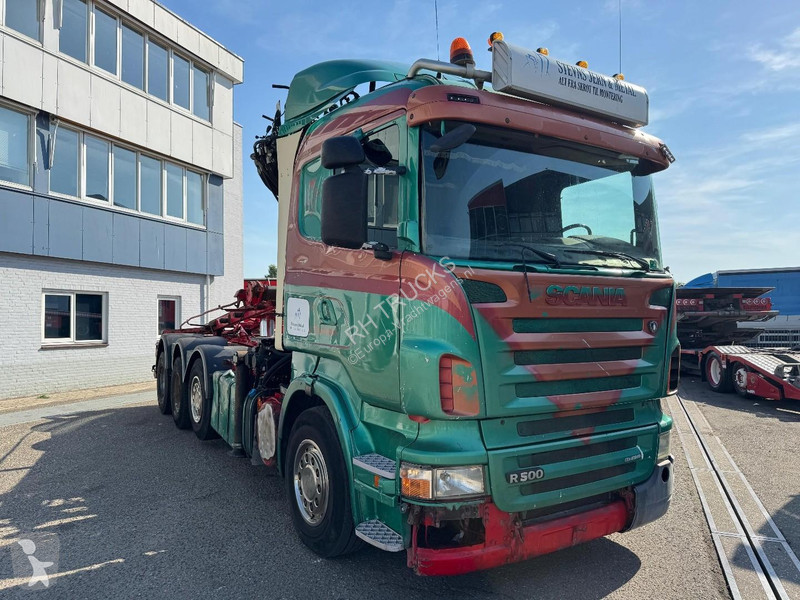 شاحنة Scania R500 8X2 + EPSION (YEAR 2014!)...