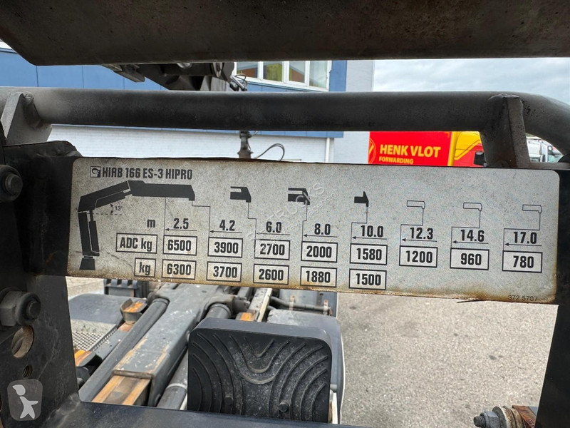 شاحنة DAF 75250 6X2 + HIAB 166 ES-3 + REMOTE +...