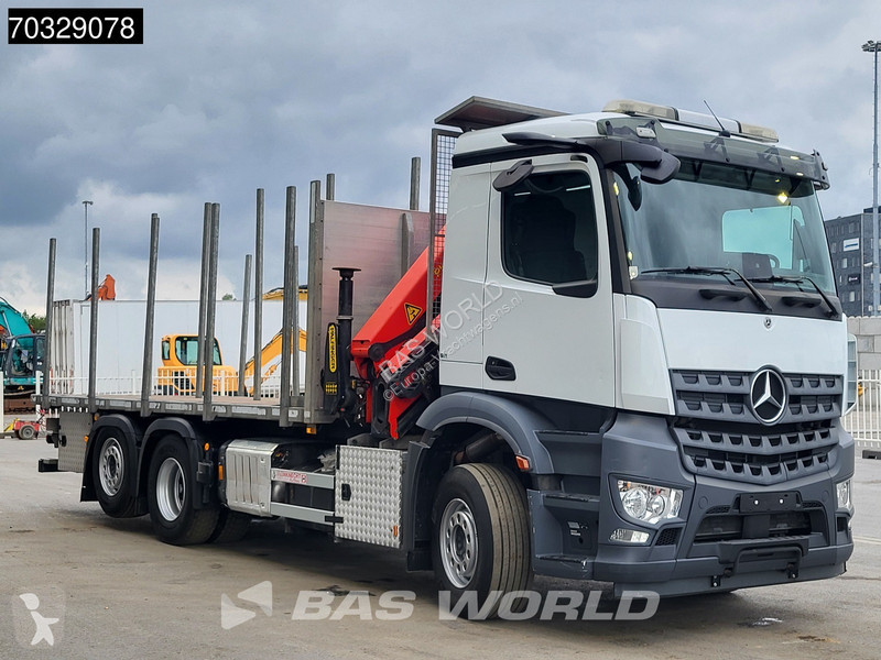 شاحنة Mercedes 2536 6X2 Palfinger PK18502 SH...