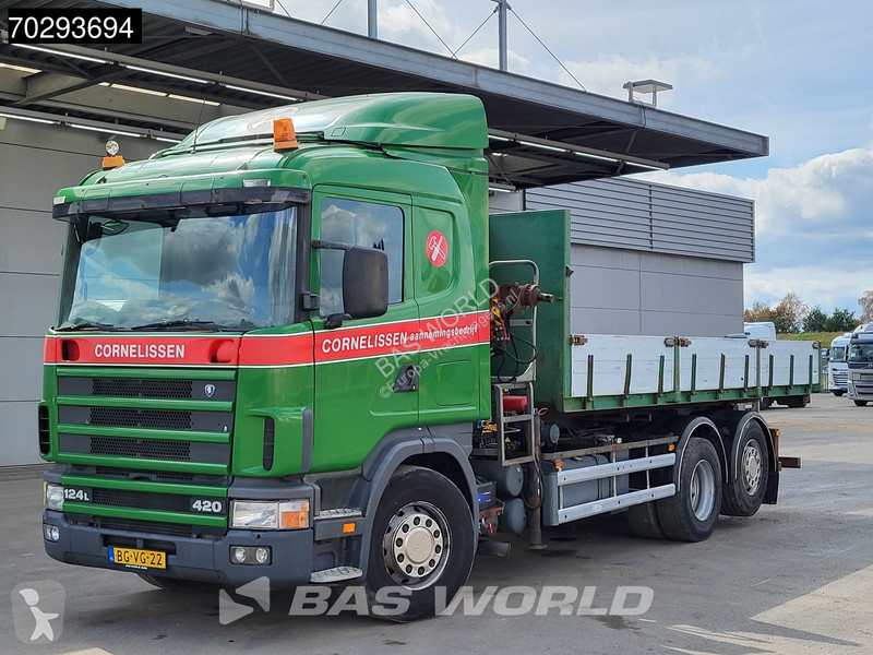شاحنة Scania R 124 LB 6X2 NA 75190 6X2 HMF 1063...