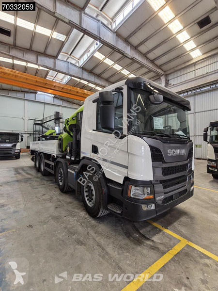 شاحنة Scania P500 8X4 NEW! Zoomlion...