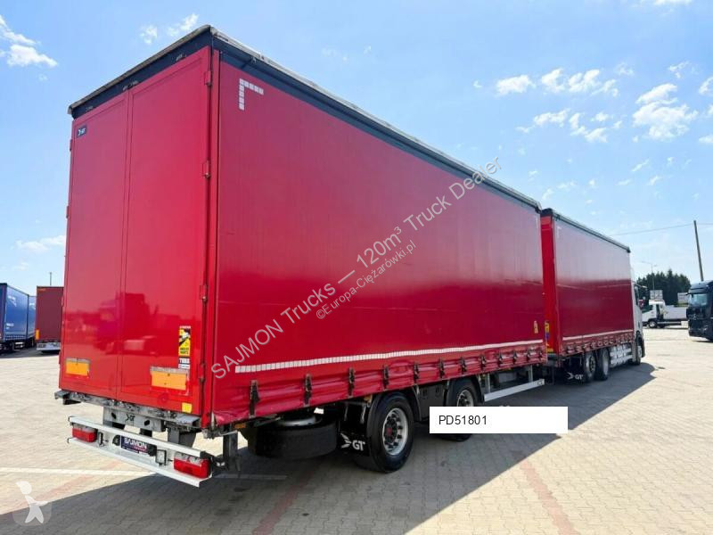 شاحنة Scania R450 / ZESTAW TANDEM 120 M3 / 7,75...