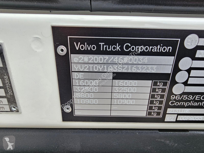 شاحنة Volvo 280 4x2 Koffer*Junge,Automatik,LBW*