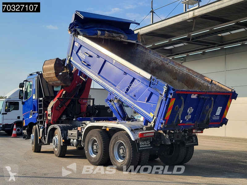 شاحنة Renault C 480 C 8X4 HMF 2243 Z-Crane...