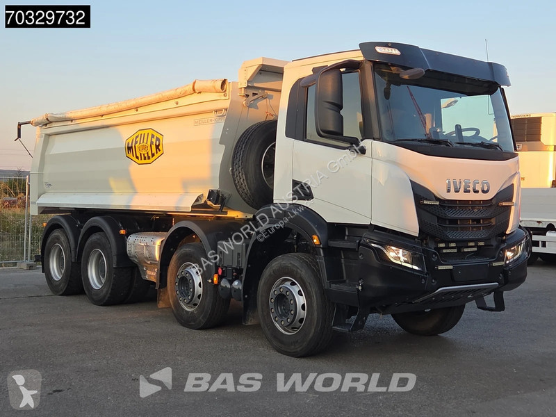 شاحنة Iveco 450 8X4 Full Steel Meiller Tipper...