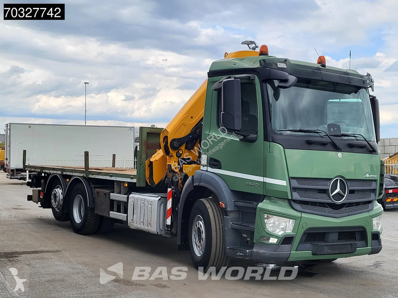 Camion Mercedes 2540 6X2 EFFER 265/6S Crane...