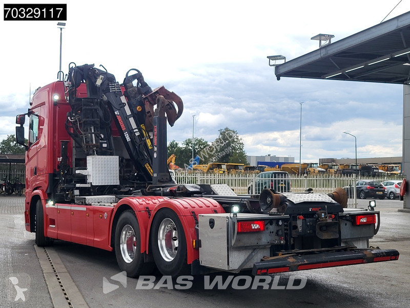 شاحنة Scania S520 6X2 HIAB J1250Z93 Crane +...