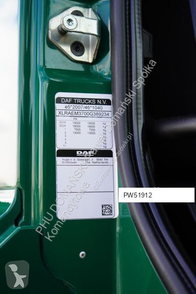شاحنة DAF CF / 290 / ACC / E 6 / FIRANKA +...