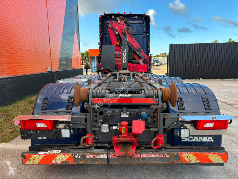 شاحنة Scania R580 8x4*4 BIG AXES / RETARDER /