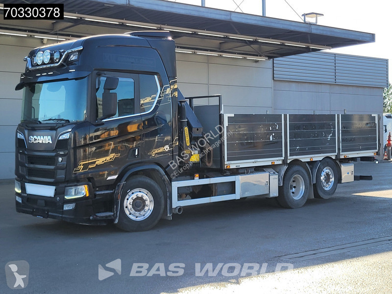 شاحنة Scania R580 6X2 Palfinger PK23002 SH-E...