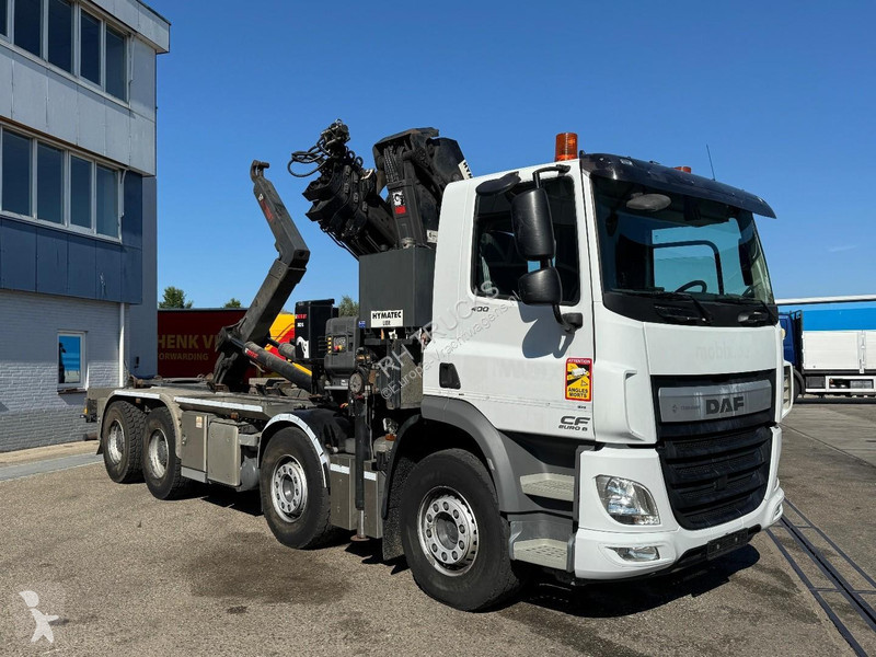 شاحنة DAF 400 8X4 EURO 6 + HIAB X-HIDUO 256EP-4...