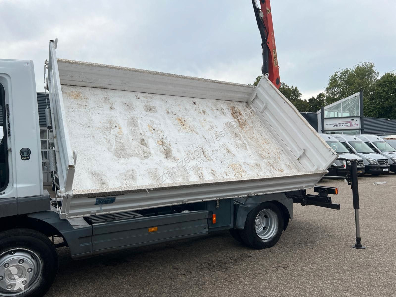 Camion Mercedes 818 Meiller Kipper Palfinger Kran