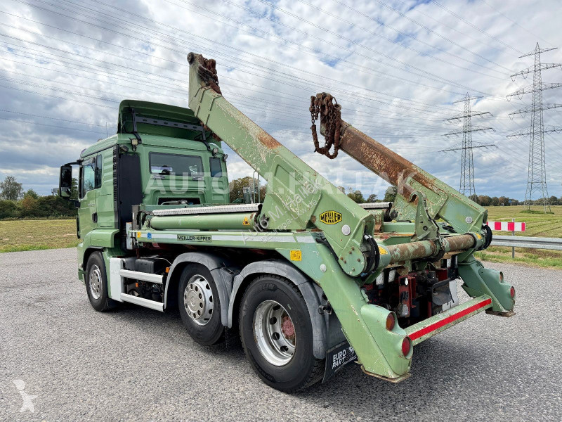 Camion MAN TGS XLX 6x2 Meiller AK16 Lenk / Lift