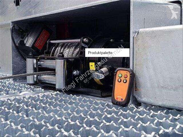 Camión  LKW Tieflade Liftmaster Aufbau für 4...