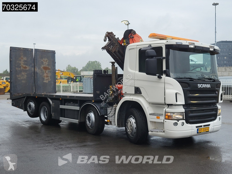 Camión Scania P 8X2 NL-truck Palfinger PK18001...