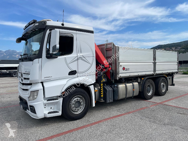 Вантажівка Mercedes ACTROS 2563 CON GRU...