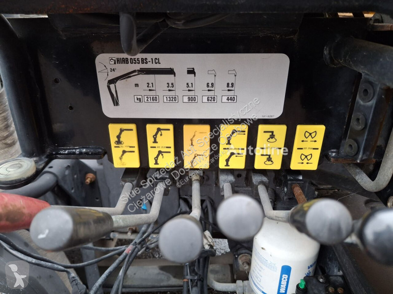Camión Renault HDS Wagen Kran Wywrotka