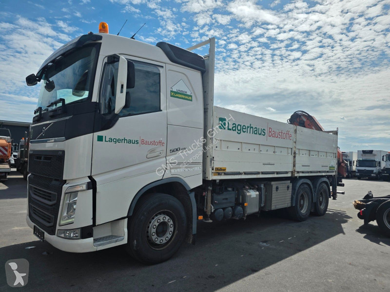 Camión Volvo 500 / 6X4 / EEV / 18m Atlas Kran