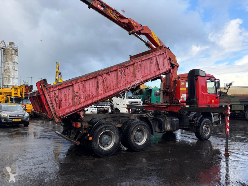 Camión Mercedes 2643 Kipper Crane Effer 250 6x4...