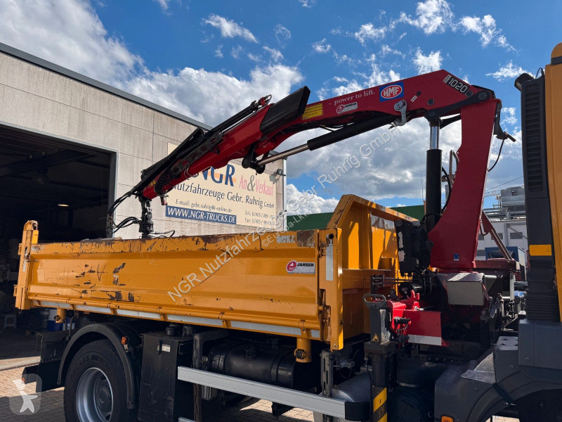 HMF 1020K1 & Hyva 3 Seitenkipper truck
