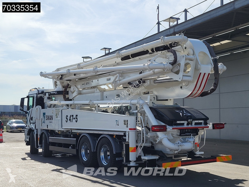 Camión MAN 35.510 8X4 47 mtrs SWAN TSP 47-5...