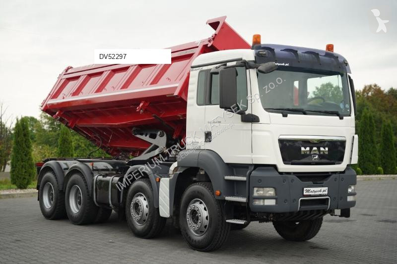 Camión MAN TGS 35.400 / 8X4 / WYWROTKA 2...