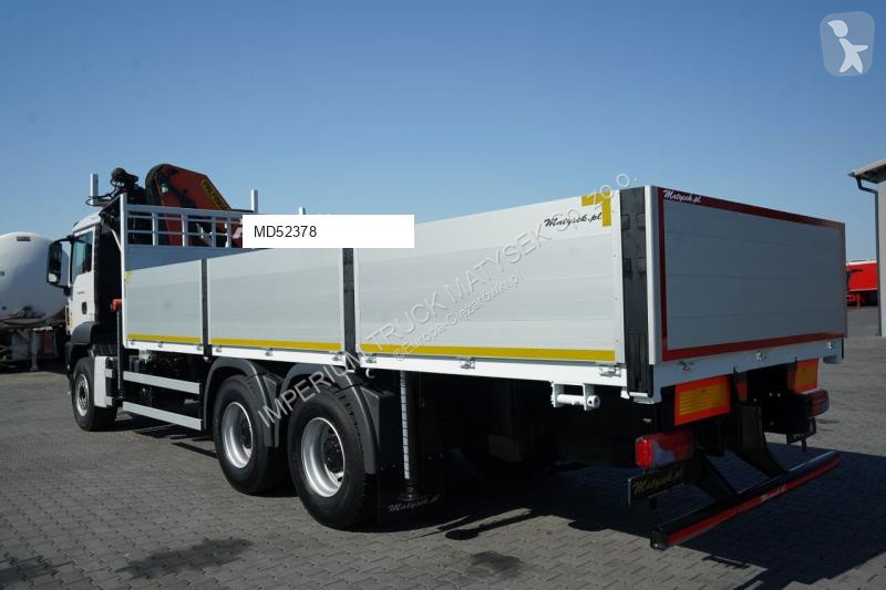 Kamion MAN TGS 26.360 / 6x4 / SKRZYNIA  - 7 M /...