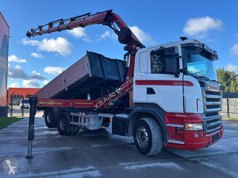 Kamion Scania 6x2 HIAB 288E-8 / BOX L=5281 mm