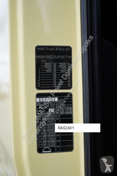 Kamion MAN TGX / 18.360 / ACC / E 6 / FIRANKA /...