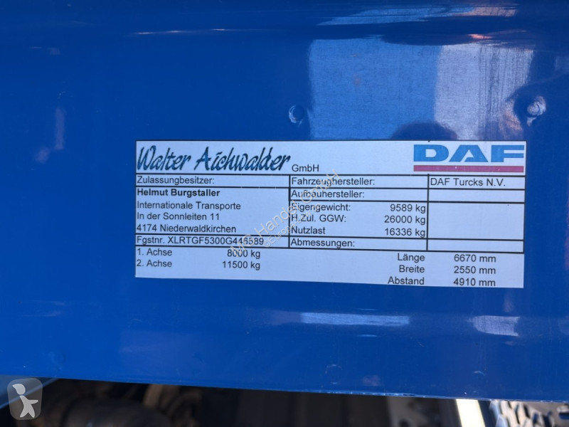 Kamion DAF XG+ 530 FTG 6x2 Full Air Komplettzug...