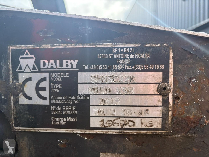 Camión MAN 35,400 + FASSI 195 4x + DALBY HOOK...