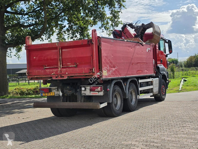 Camión MAN 420 !!6X6!! Z-CRANE TIPPER NL TRUCK...