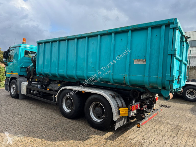 Camión Mercedes 2632 6x4 Meiller Abroller KRAN...