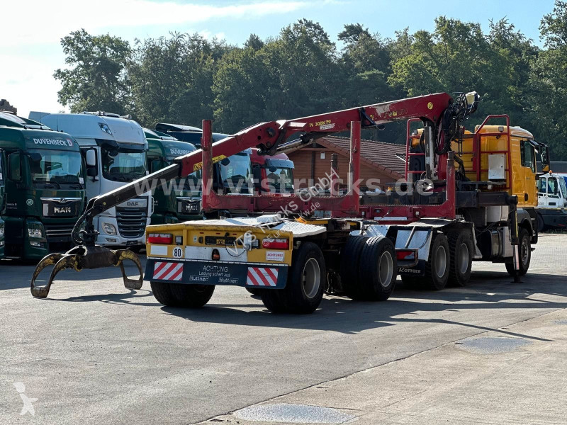 MAN 33.540 6x4 BL  Langholz TAJFUN truck