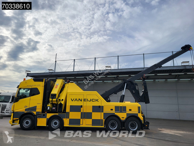 Camión Volvo 750 8X4 NL-Truck HIAB 1058 Miller...