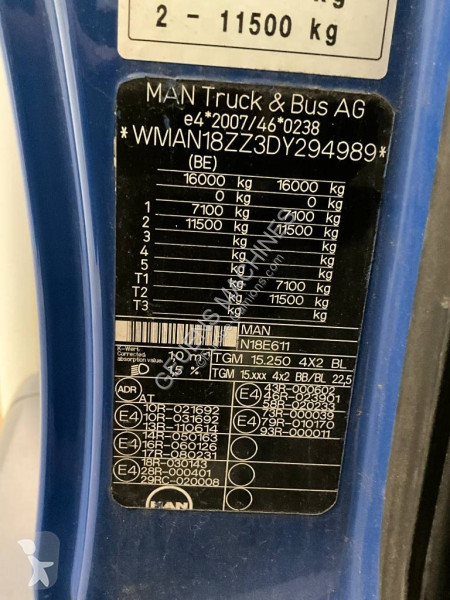 شاحنة MAN TGM 15.250