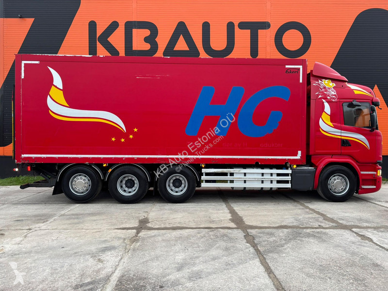 Camión Scania 490 8x4 OPENSIDE BOX