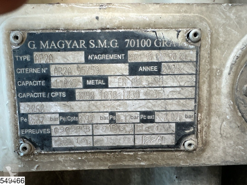 Lastbil Volvo 290 EURO 5, MAGYAR, 11.845 L, 5 Comp