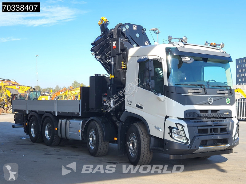 Kamion Volvo 500 8X4 NEW! HIAB X-HIPRO 658 E-6...
