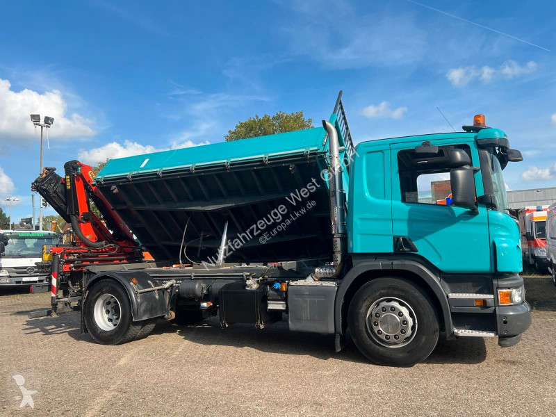 Lastbil Scania 320 Kipper Funk-Kran...