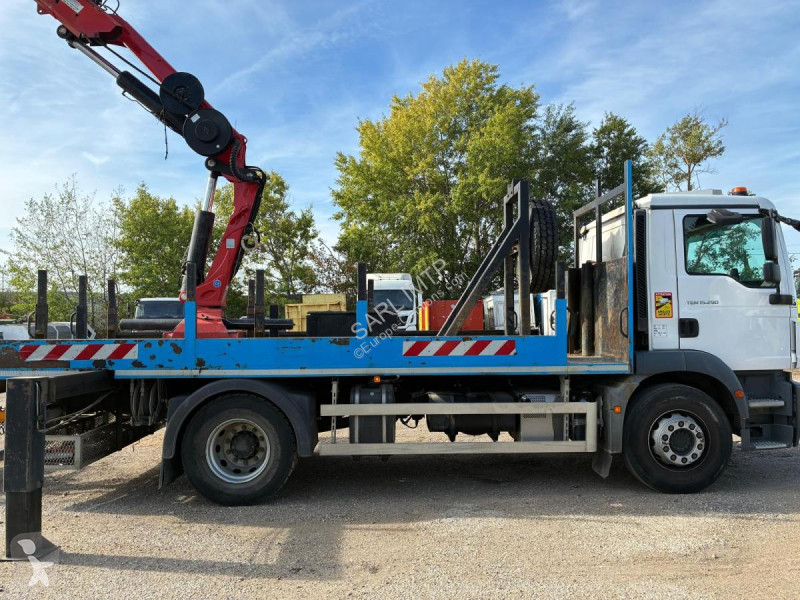 MAN PLATEAU TARIERE GRUE  GRUE HC INDUSTRIE 190...
