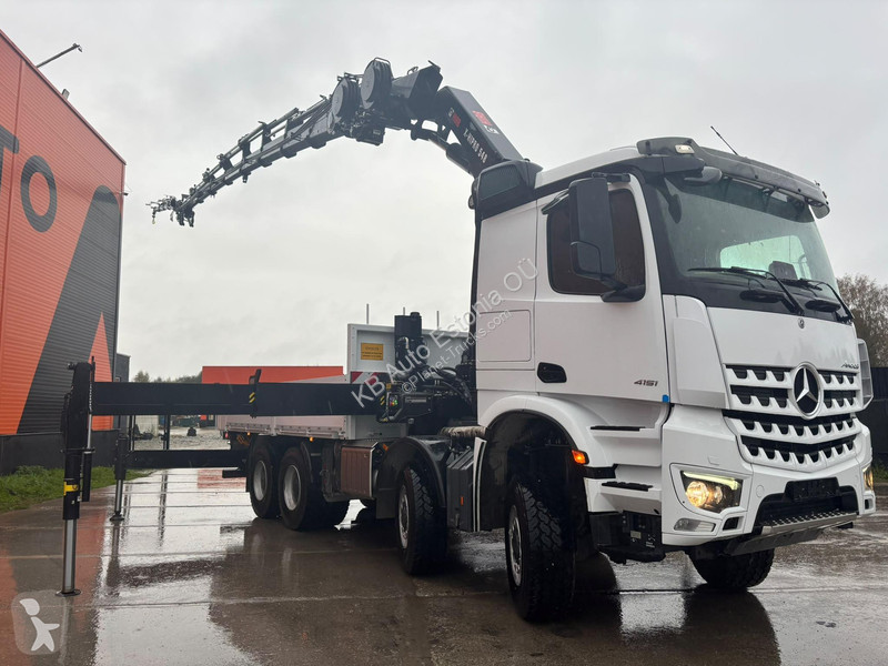 Mercedes 4151 8x8 HIAB 548E-8 + JIB + WINCH /...