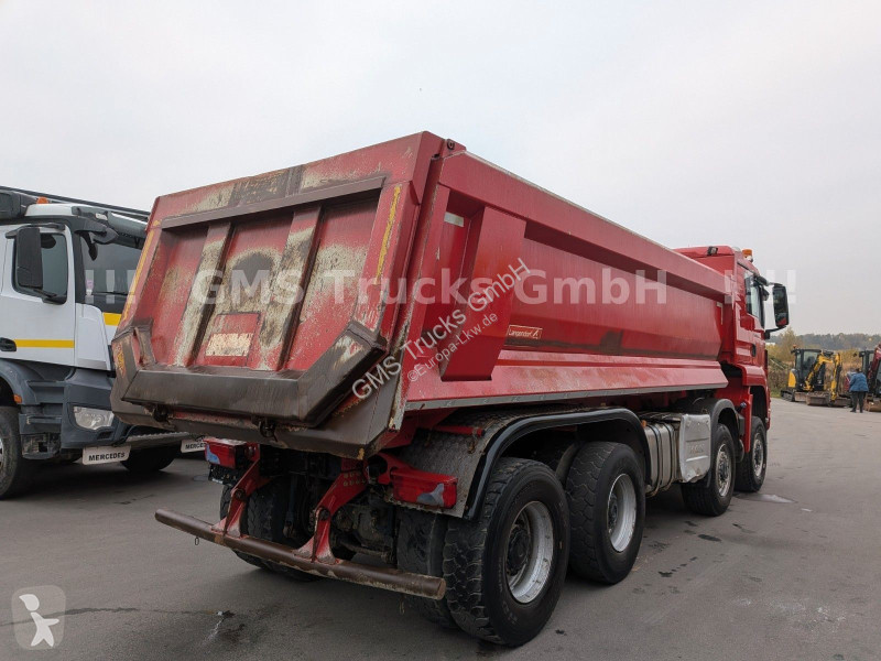 MAN 35.500 / 8X6 / 18 Kubik Mulde / MOTOR NEU...